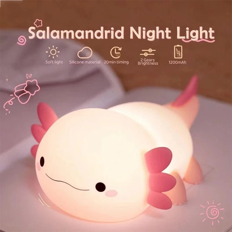 THE GLOWY SQUISHY AXOLOTL