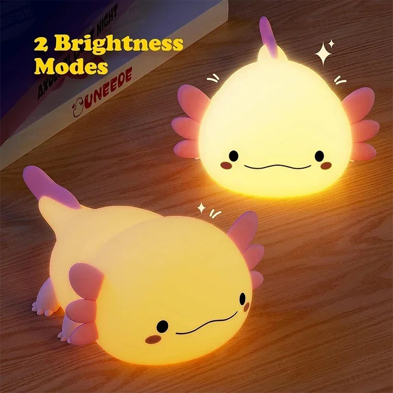 THE GLOWY SQUISHY AXOLOTL