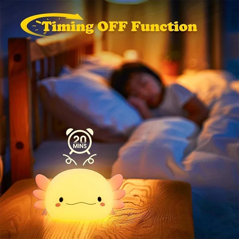THE GLOWY SQUISHY AXOLOTL