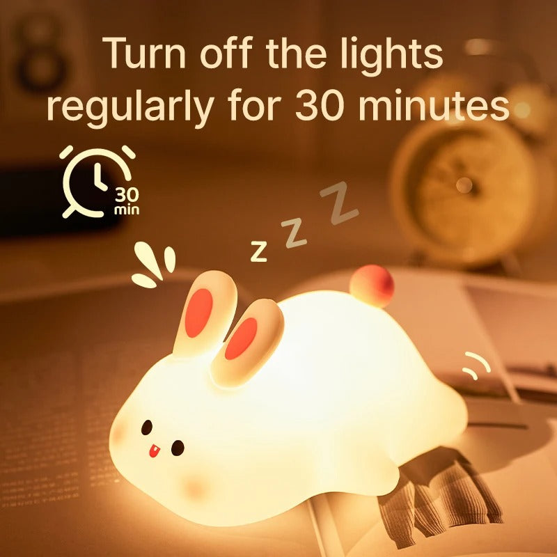THE GLOWY SQUISHY RABBIT