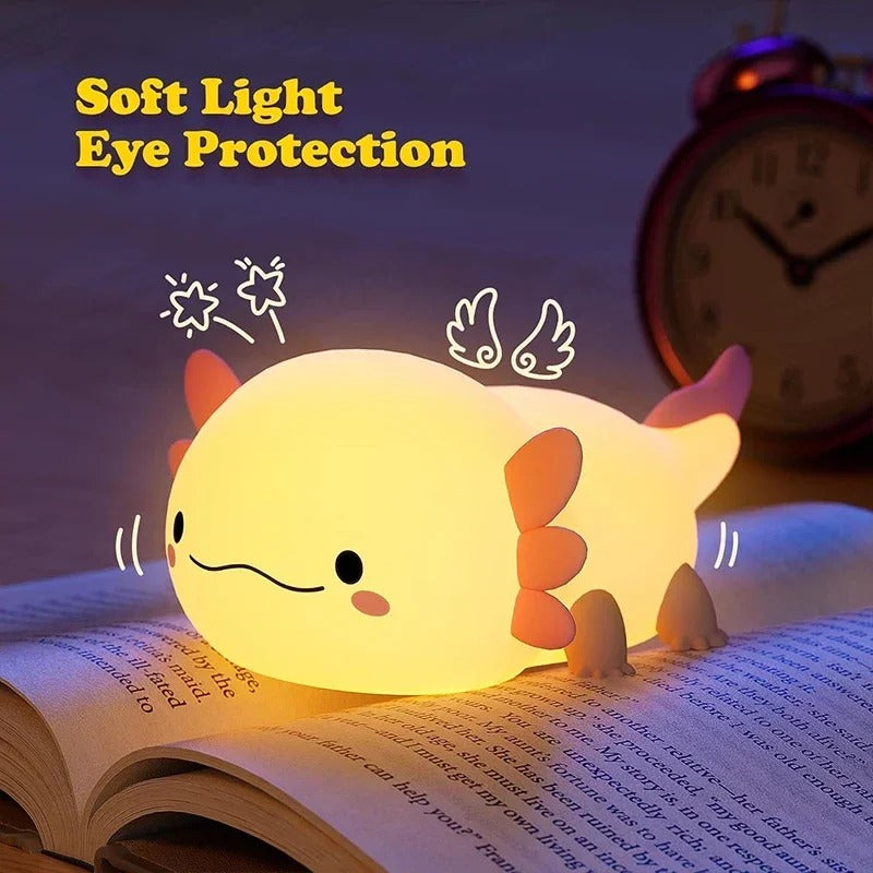 THE GLOWY SQUISHY AXOLOTL