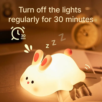 THE GLOWY SQUISHY RABBIT