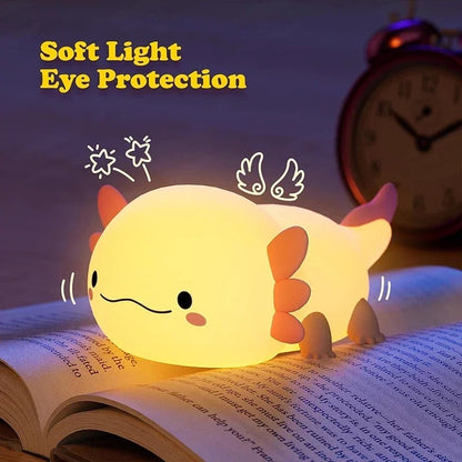 THE GLOWY SQUISHY AXOLOTL