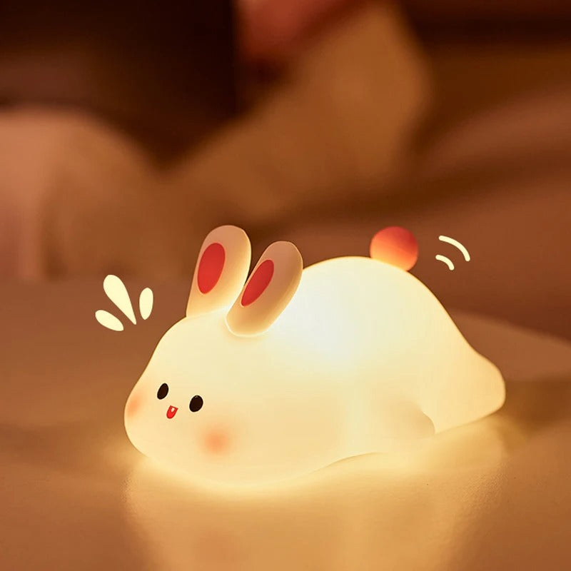 THE GLOWY SQUISHY RABBIT โ Glowy - Squishy